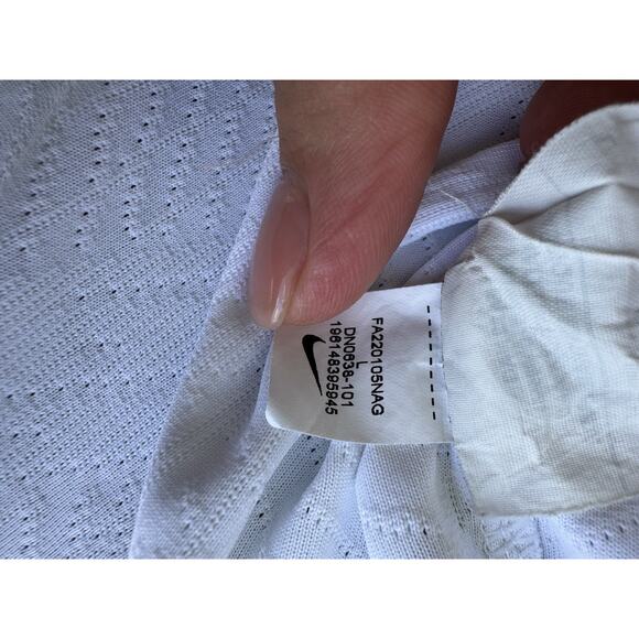 Nike US Men's Soccer Jersey Yunus Musah Home Jersey 22/23 # 6 Large White - Picture 6 of 7